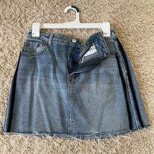 PacSun Jean mini skirt